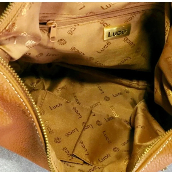 Genuine Leather Handbag Made By Luce (NWOT) - Picture 6 of 8